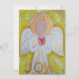 Cartes Pour Fêtes Annuelles Gamels Series - Joy - Flat Holiday Card