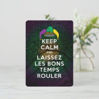 GARDER CALME et LAISSEZ LES BONS TEMPS ROULER