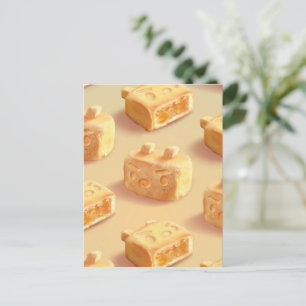 Cartes Pour Fêtes Annuelles Gâteau à l'ananas