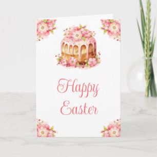 Cartes Pour Fêtes Annuelles Gâteau de printemps brunch de Pâques