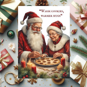 Cartes Pour Fêtes Annuelles Gâteaux Chauds Câlins Plus Chauds L'Amour de Mme S