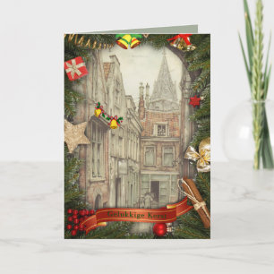Cartes Pour Fêtes Annuelles Gelukkige Kerst - Anton Pieck