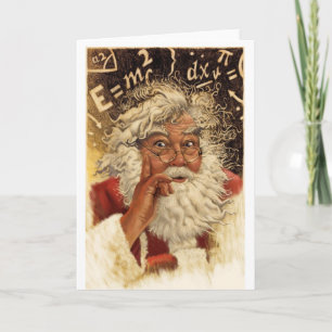 Cartes Pour Fêtes Annuelles Genius Père Noël