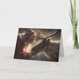 Cartes Pour Fêtes Annuelles Gentle Santa