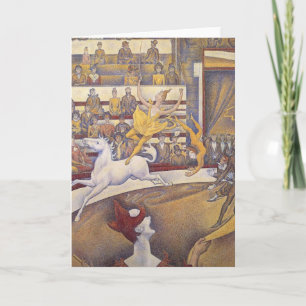 Cartes Pour Fêtes Annuelles Georges Seurat - Le Cirque