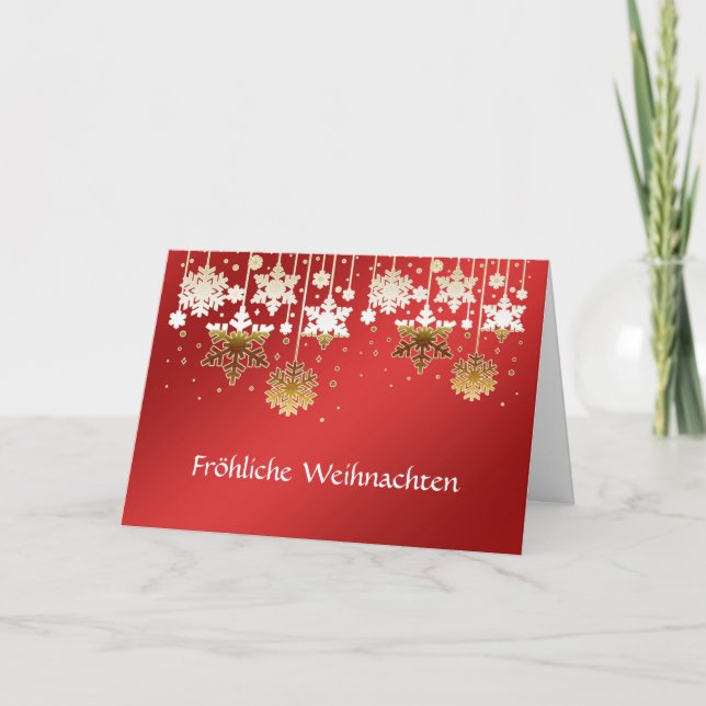 Cartes Pour Fêtes Annuelles German Christmas (Devant)