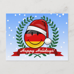 Cartes Pour Fêtes Annuelles German Flag
