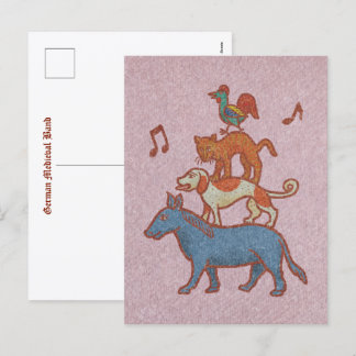 Cartes Pour Fêtes Annuelles German Medieval Band: Geh Bremen!