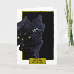 Cartes Pour Fêtes Annuelles ghost of christmas yet to come