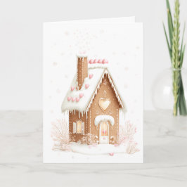 Cartes Pour Fêtes Annuelles Gingerbread Christmas