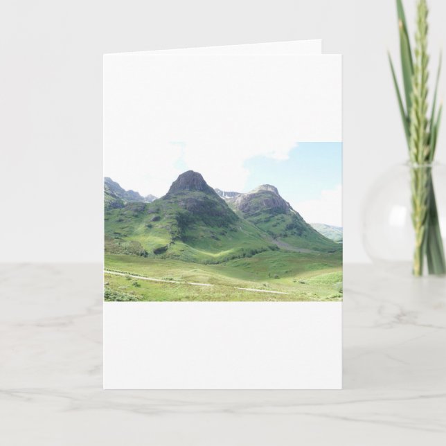 Cartes Pour Fêtes Annuelles Glencoe, Écosse (Devant)