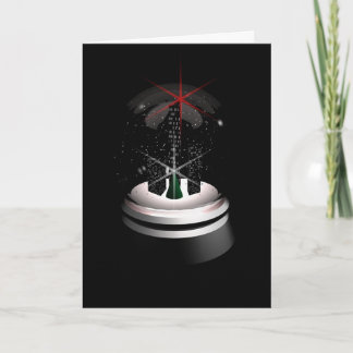 Cartes Pour Fêtes Annuelles Globe des neiges de Ayn Rand