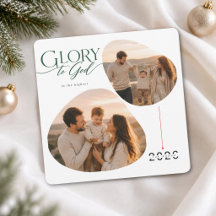 Gloire à Dieu Famille Bénie Noël Deux Photo