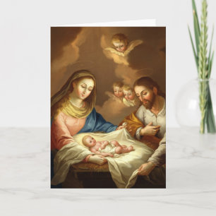 CARTES POUR FÊTES ANNUELLES GLOIRE À LA FAMILLE SAINTE