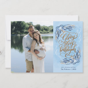 Cartes Pour Fêtes Annuelles Glory   Religious Greeting Card