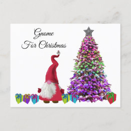 Cartes Pour Fêtes Annuelles Gnoel the Scandi Gnome - Gnome pour Noël