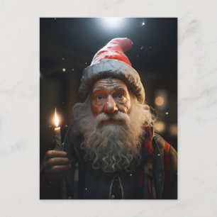 Cartes Pour Fêtes Annuelles Gnome de Noël surpris