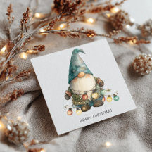 Gnome Minimaliste Joyeux Noël
