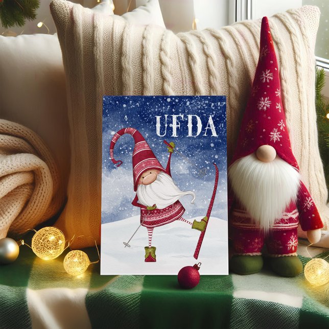 Cartes Pour Fêtes Annuelles Gnome Nordique Ufda Noël (Créateur téléchargé)