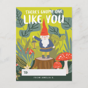 Cartes Pour Fêtes Annuelles Gnome One Like You Valentine