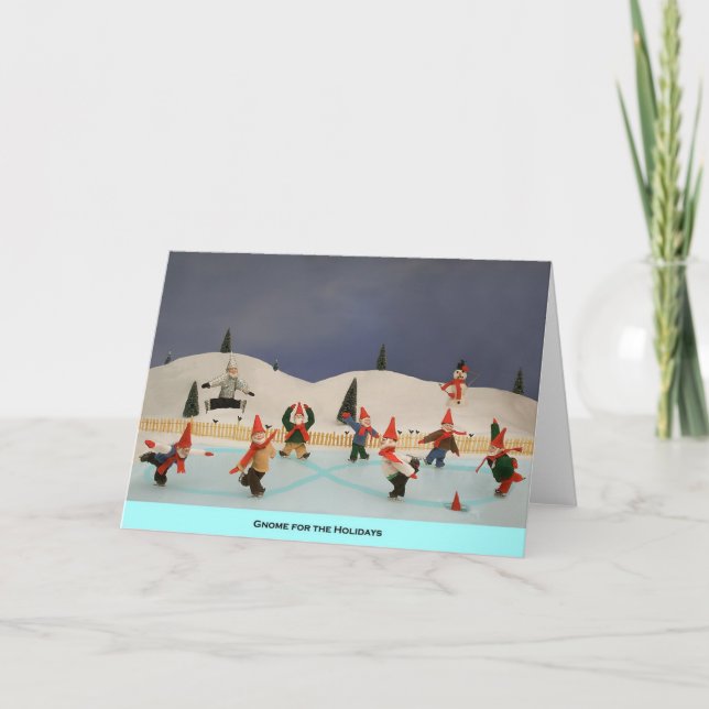 Cartes Pour Fêtes Annuelles Gnome pour les fêtes (Devant)