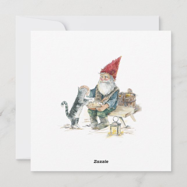 Cartes Pour Fêtes Annuelles God Jul (Dos)