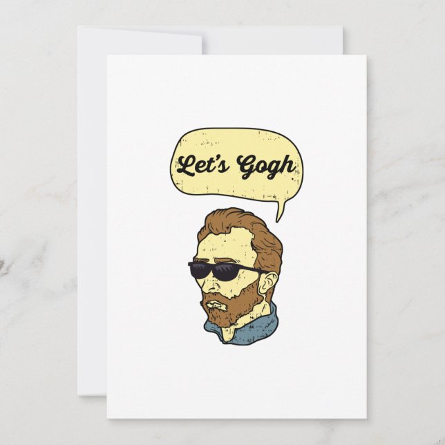Cartes Pour Fêtes Annuelles Gogh Van Gogh (Devant)