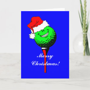 Cartes Pour Fêtes Annuelles Golf de Noël
