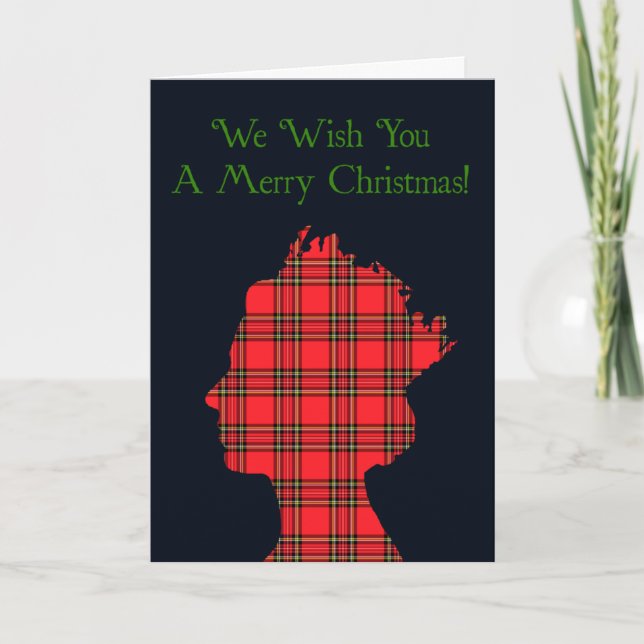 Cartes Pour Fêtes Annuelles Good To Be Queen Christmas (Devant)