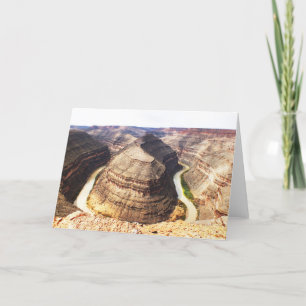 Cartes Pour Fêtes Annuelles Gooseneck Canyon USA