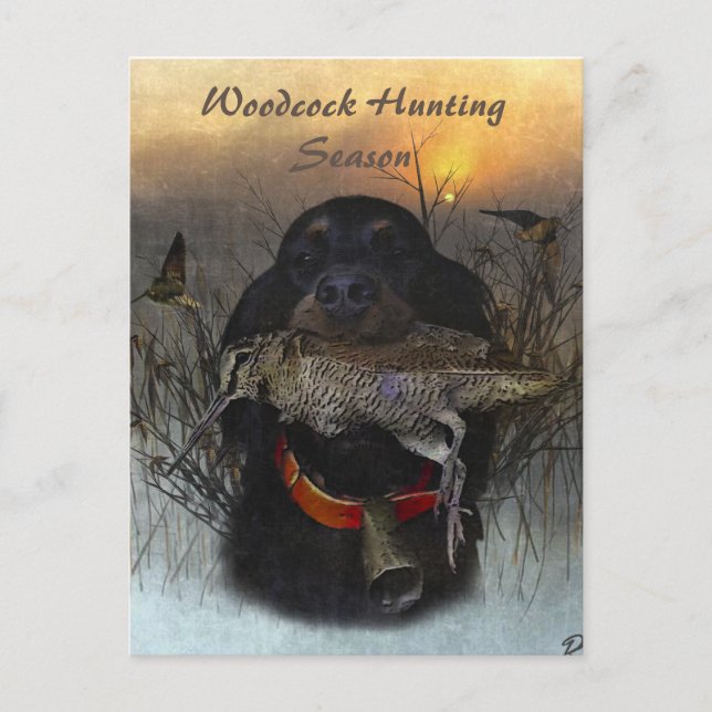 Cartes Pour Fêtes Annuelles Gordon Setter (Devant)