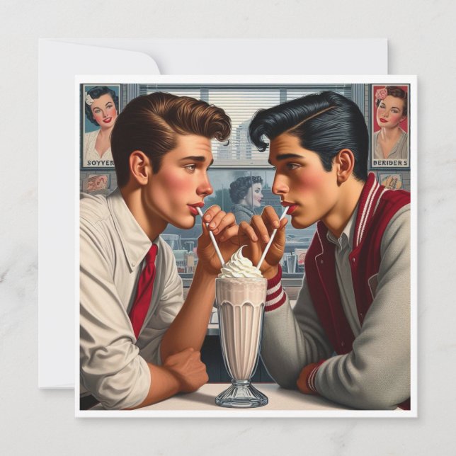 Cartes Pour Fêtes Annuelles Gorgées partagées de douceur (Devant)