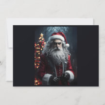 Gothique sombre Père Noël Alternative Noël