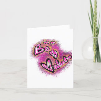 Cartes Pour Fêtes Annuelles Graffiti de Valentine