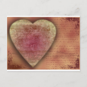 Cartes Pour Fêtes Annuelles Grand coeur de mariage (ou Valentine)