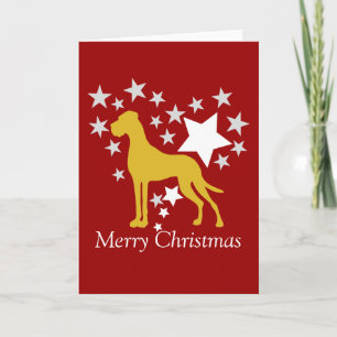 Cartes Pour Fêtes Annuelles Grand Danois Noël