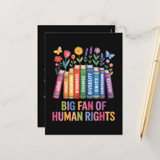 Cartes Pour Fêtes Annuelles Grand fan des droits de l'homme