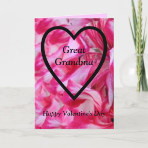 Cartes Pour Fêtes Annuelles Grand grand-mère Heureuse Sainte-Valentin