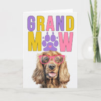 Grand-MAW Cocker Spaniel Grand-DOG Grand-parents D