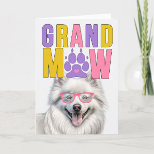 Cartes Pour Fêtes Annuelles Grand-MAW Eskie Dog Funny Grand-parents Day