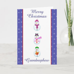Cartes Pour Fêtes Annuelles Grand neveu de Noël
