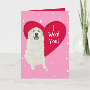 Cartes Pour Fêtes Annuelles Grand Pyrénées Badger Markets Valentines Day