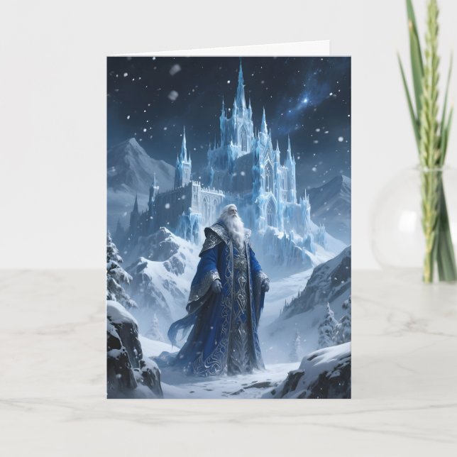Cartes Pour Fêtes Annuelles Grandfather Frost Christmas (Devant)