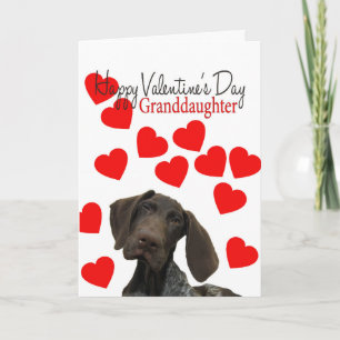 Cartes Pour Fêtes Annuelles Grandgirl Glossy Grizzly Valentine Puppy Love