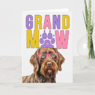 Cartes Pour Fêtes Annuelles GrandMAW Pointing Griffon Funny Grand-parents Day