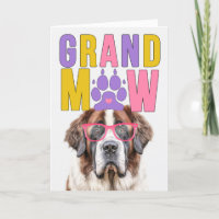 GrandMAW St Bernard GrandDOG Grand-parents Day