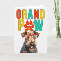 GrandPAW Airedale GrandDOG Grand-parents Day
