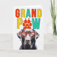GrandPAW Black Labrador GrandDOG Grand-parents Day