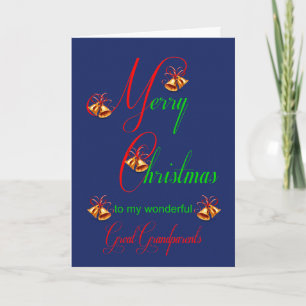 Cartes Pour Fêtes Annuelles Grands-parents Paroles de Noël