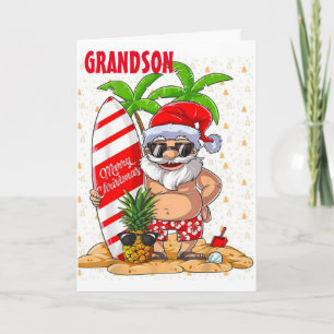 CARTES POUR FÊTES ANNUELLES **GRANDSON** TEMPS POUR DIFFUSER L'HEURE DES VACAN